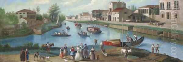 A summer's day beside the river - view 1