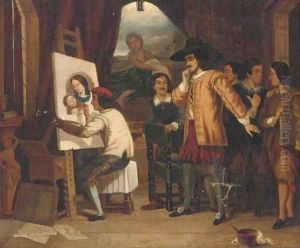 The artist's studio