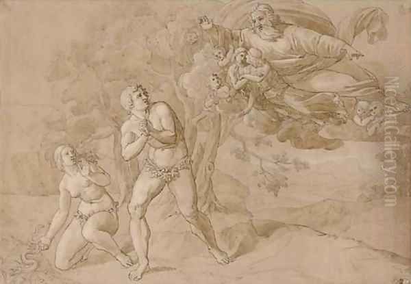The banishment from Eden - view 1