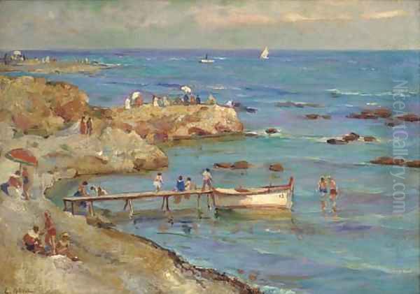 A summer day at the beach - view 1