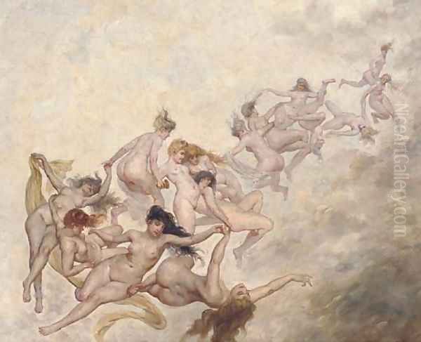 Desporting nymphs - view 1