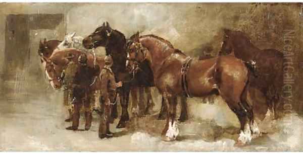 Percherons - view 1
