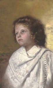 Portrait of a young girl