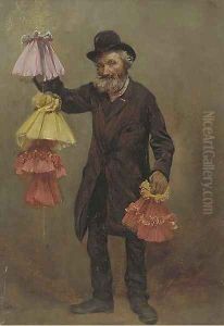 The lampshade seller