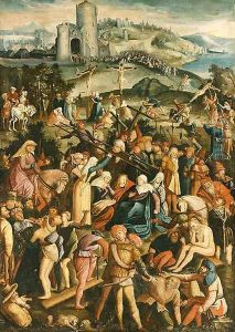 The Crucifixion by German School