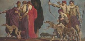 An allegory of the hunt by German School