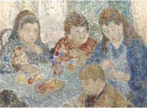 Family breakfast by German School