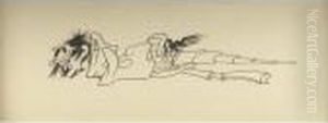 Untitled by Yves Tanguy