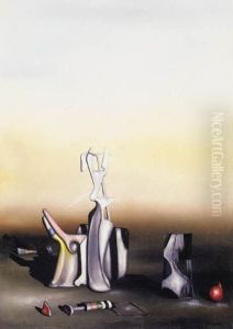 L'athee Ou La Religieuse by Yves Tanguy
