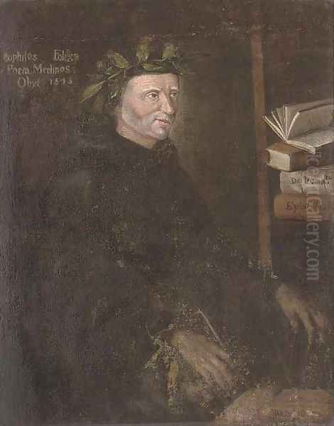 A philosopher in his study - view 1