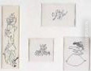 Quatre Compositions by Yves Tanguy