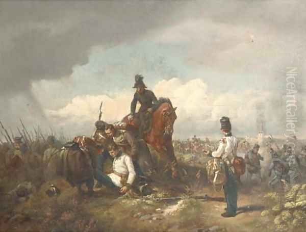 On the battle field - view 1