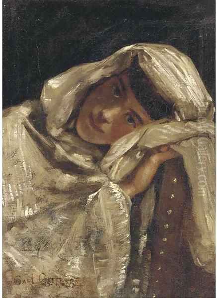 Portrait of an Eastern beauty - view 1