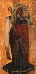 St. John Chrysostom by German School