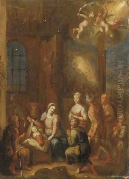 The Adoration of the Shepherds - view 1