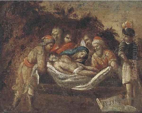 The lamentation of Christ - view 1
