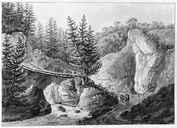 An Alpine River Landscape - view 1