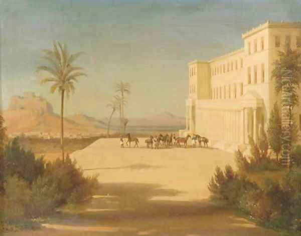 An ancient Greek palace - view 1