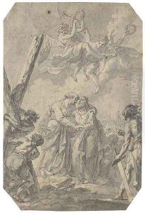 The Martyrdom of Saint Andrew by German School