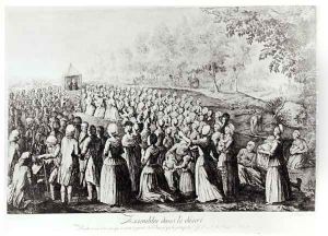 Meeting in the Desert, engraved by L. Bellotti, 1775 by Storni, J.J.