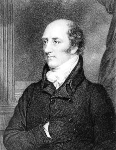 Portrait of George Canning 1770-1827 engraved by William Holt by Thomas Stewardson