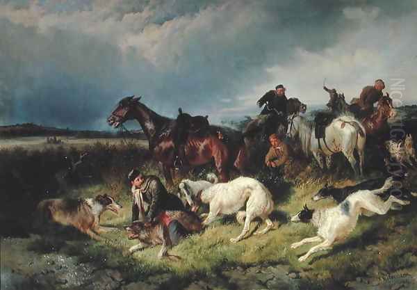 Wolf Hunting, 1873 - view 1