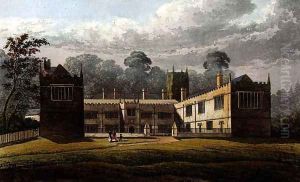 Lanhydrock House, from Ackermanns Repository of Arts, 1827 by Stockdale, J.W.