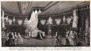 The Body of Anne, the Princess Royal Lying in State