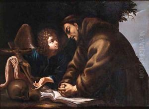 St Francis of Assisi in Meditation by Neapolitan School