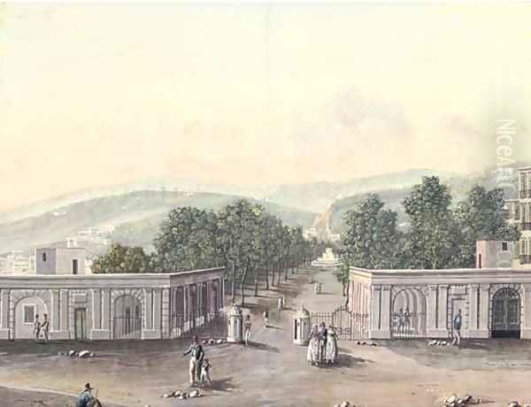Il giardino di Villa Reale, Napoli - view 1