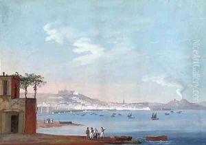 On the waterfront at Naples (one illustrated)