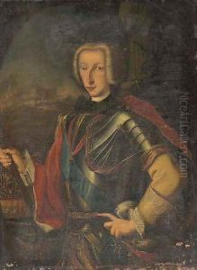 Portrait of a King Charles VII of Naples and III of Spain (1716-1788) by Neapolitan School