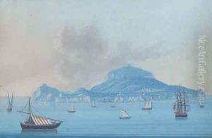 L'isola di Capri by Neapolitan School