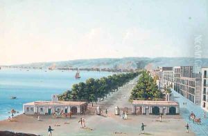 Via della Villa Real by Neapolitan School