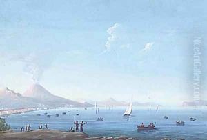 Views of Naples and the surrounding coastline (one illustrated)