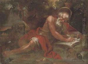 Saint Jerome 2 by Neapolitan School