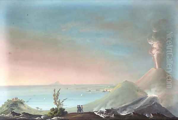 The eruption of 1834 - view 1