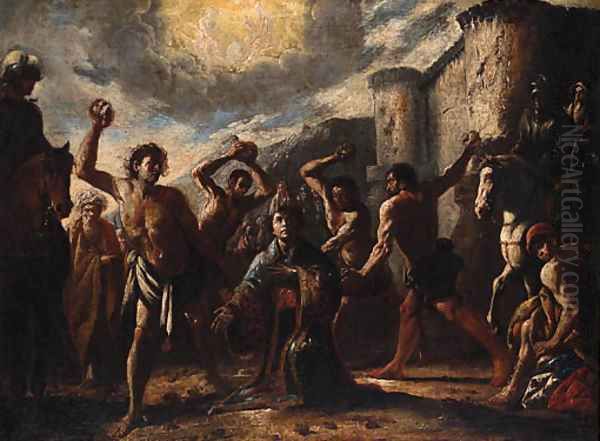 The Stoning of Saint Stephen - view 1