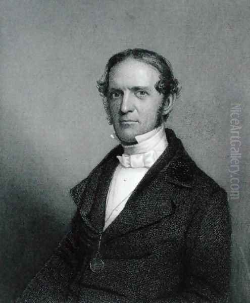 William Hickling Prescott, engraved by Thomas B. Welch 1814-74 after a daguerreotype - view 1