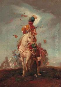 A cavalryman 2 by Francesco Simonini
