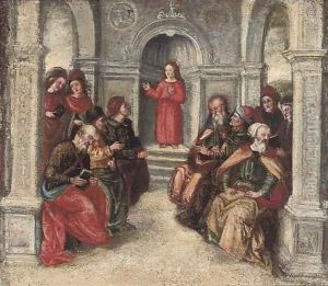 Christ amongst the Doctors by Florentine School