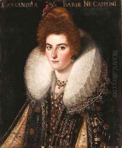 Portrait of Cassandra Bardi, ne Capponi by Florentine School