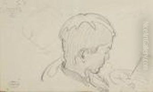 Portrait De Son Fils Sacha