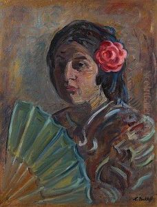 Portrait De Madame Tarkhoff by Nicolas Tarkhoff