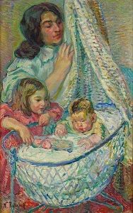 Madame Tarkhoff Et Ses Enfants by Nicolas Tarkhoff