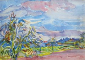 Paysage Aux Arbres