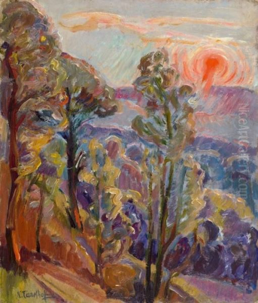 Paysage, Les Grands Arbres - view 1