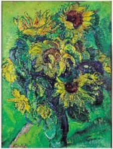 Vase De Tournesols