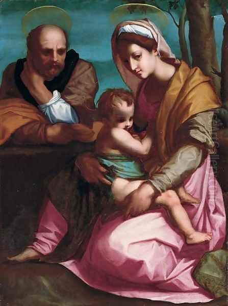 The Barberini Holy Family - view 1