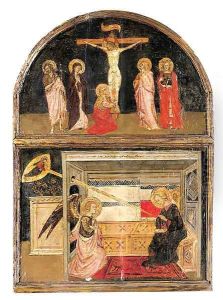 The Crucifixion and the Annunciation